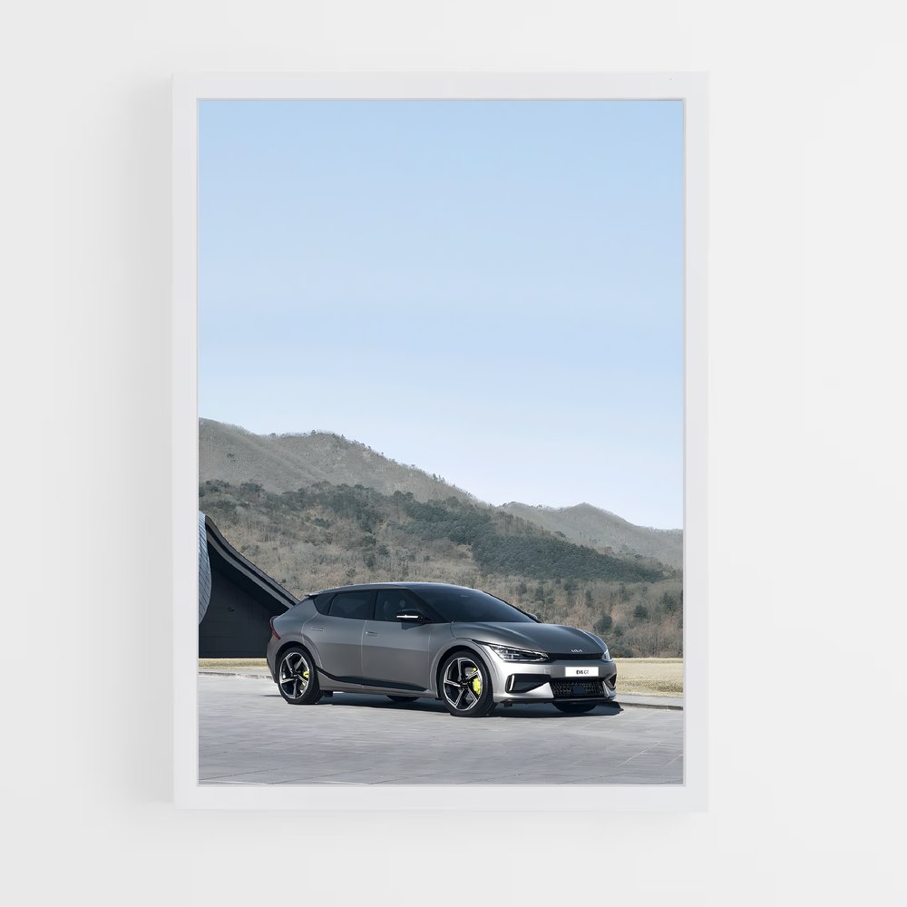 Poster Élégance puissance montagneux – affiche Kia (vue 3)